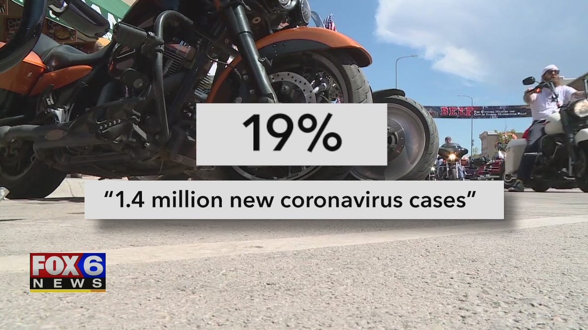 Report: 266K US COVID cases traced to Sturgis